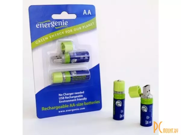 Gembird EG-BA-001 Rechargeable AA batteries (1500mAh) w/USB