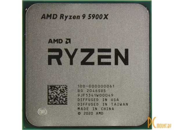 Процессор AMD Ryzen 9 5900X BOX (без кулера) Soc-AM4