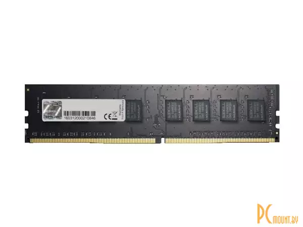 Память оперативная DDR4, 8GB, PC19200 (2400MHz), G.Skill F4-2400C15S-8GNT