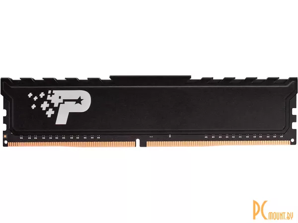 Память оперативная DDR4, 4GB, PC19200 (2400MHz), Patriot PSP44G240081H1